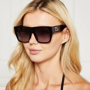 New, FENDI Sunglasses FE40124F 01B Authentic